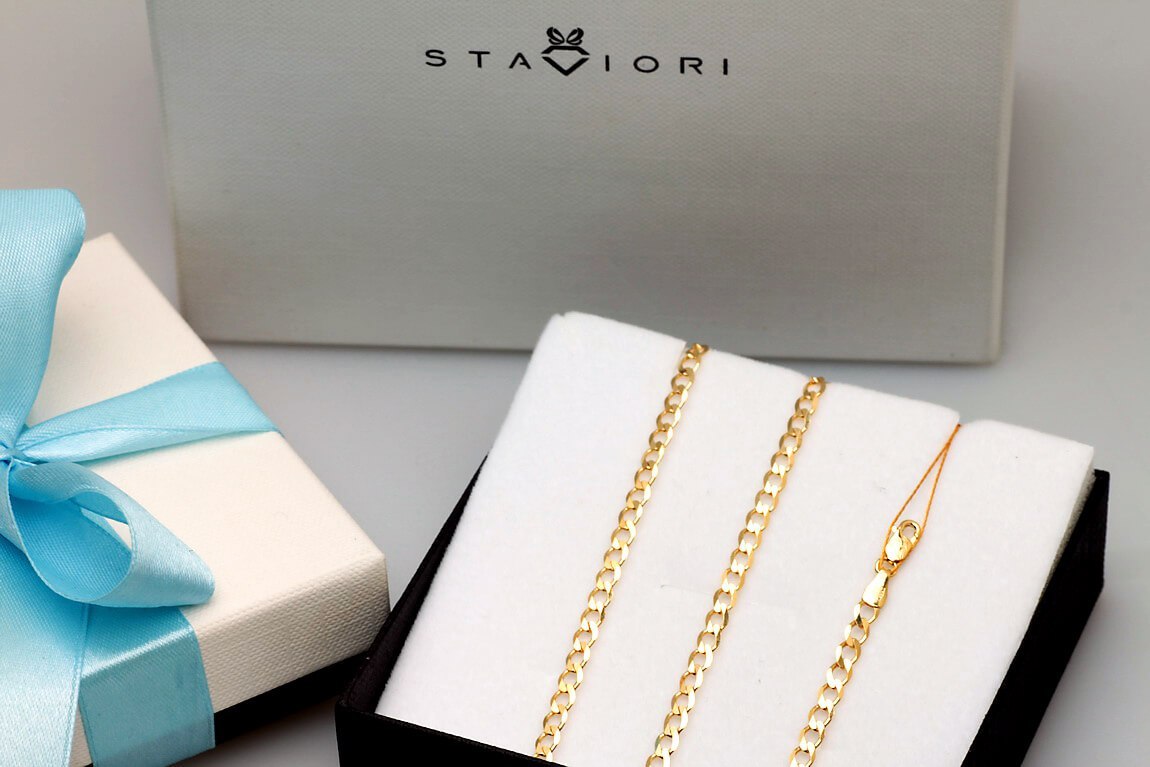 Emaga Złoty Łańcuszek LZX4246